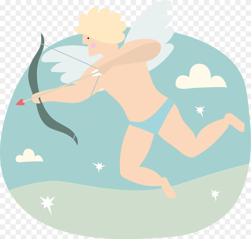 Cupid Clipart, Baby, Person Free Png