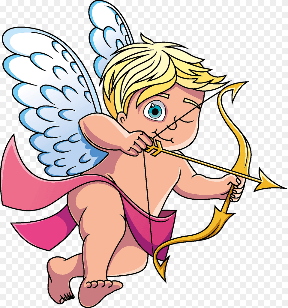 Cupid Clipart, Baby, Person, Face, Head Free Transparent Png