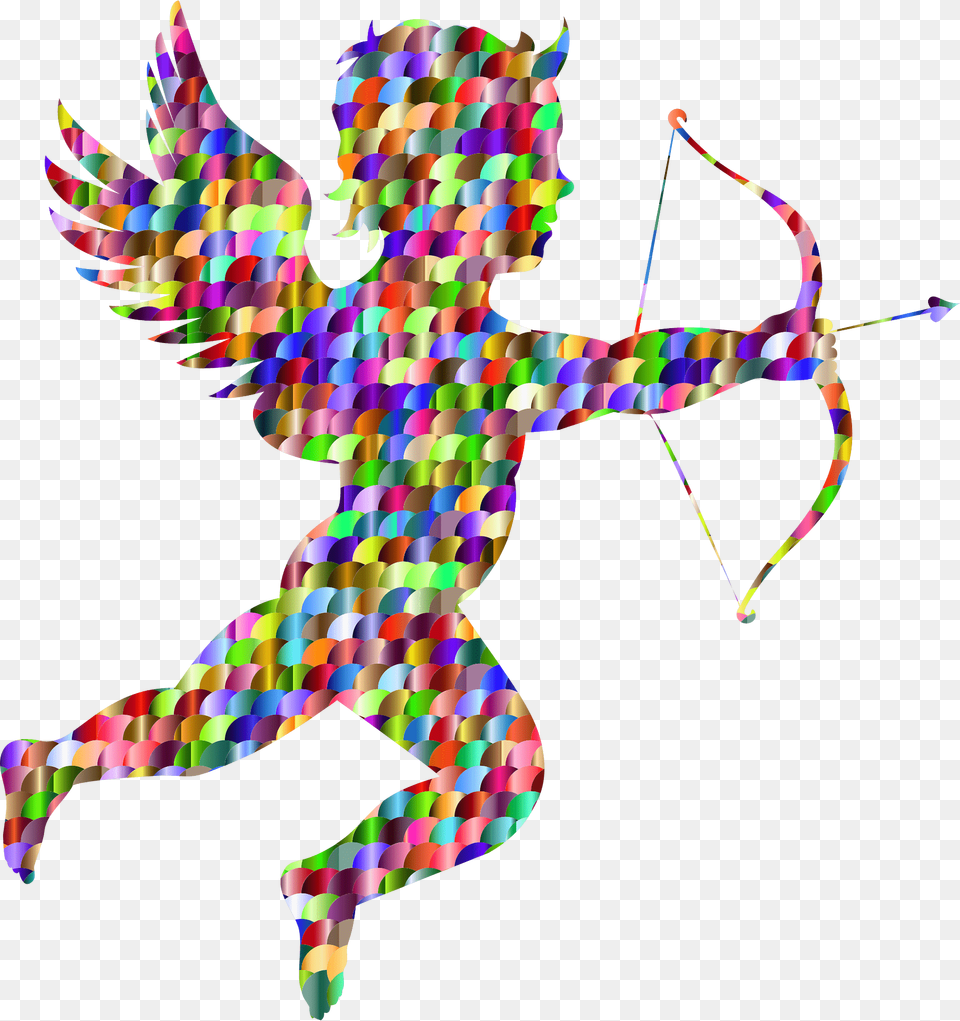 Cupid Clipart, Paper, Bow, Weapon, Art Png