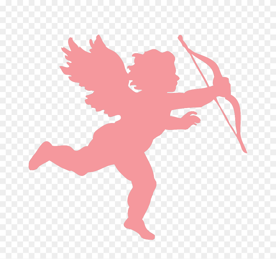 Cupid Clipart Pink, Logo Free Transparent Png