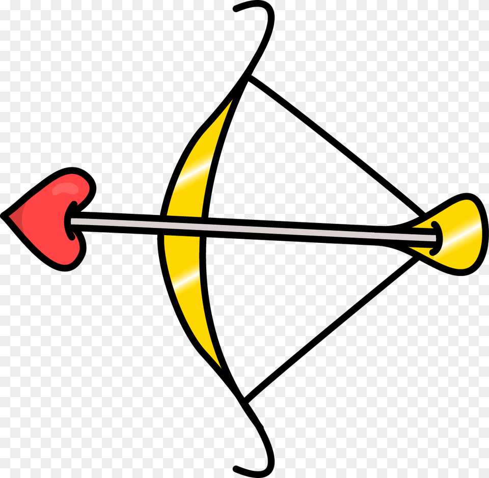 Cupid Clipart Stick Figure, Bow, Weapon Free Png