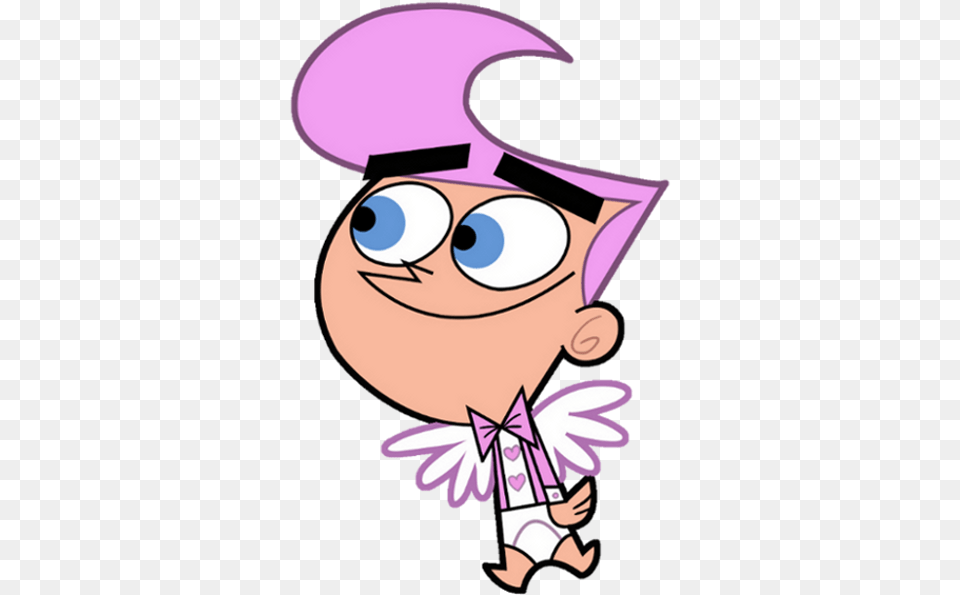 Cupid Cupid From Fairly Odd Parents, Book, Comics, Publication, Baby Free Transparent Png