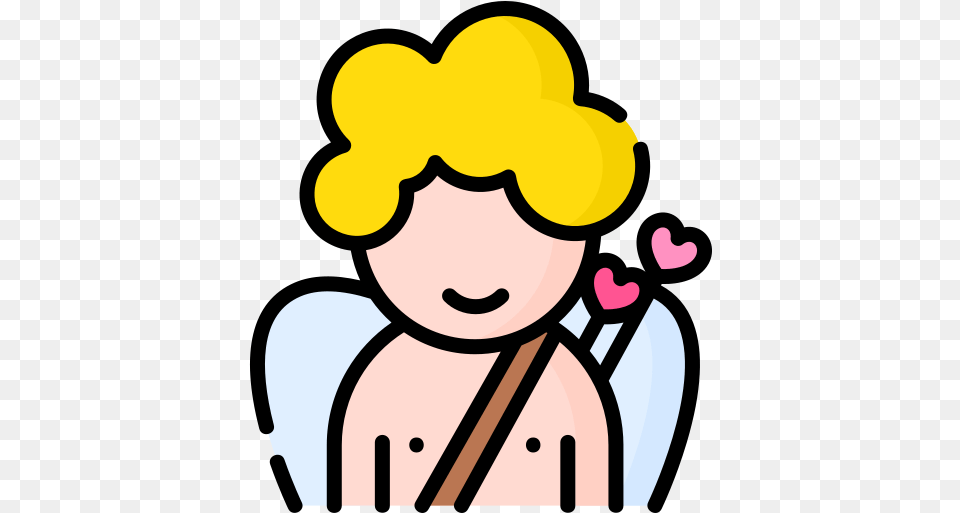 Cupid People Icons Happy, Baby, Person, Face, Head Free Transparent Png