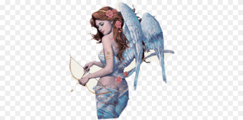 Cupid Girl Cupido Angel, Adult, Female, Person, Woman Free Png