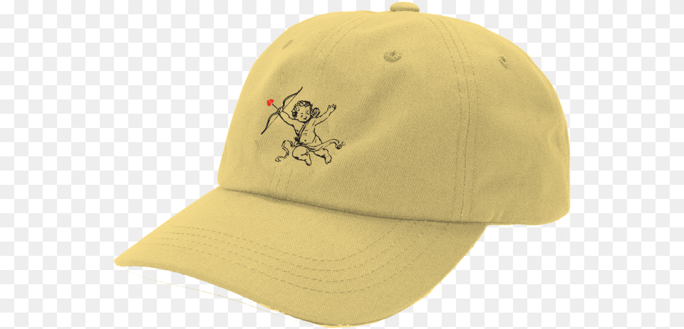 Cupid Hat Yellow, Baseball Cap, Cap, Clothing Free Transparent Png