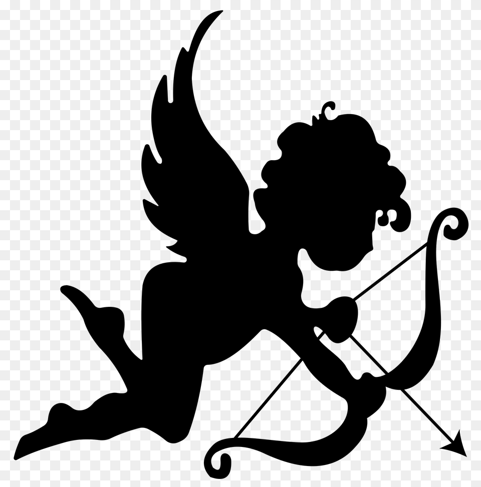 Cupid Images, Silhouette, Lighting, First Aid Free Png