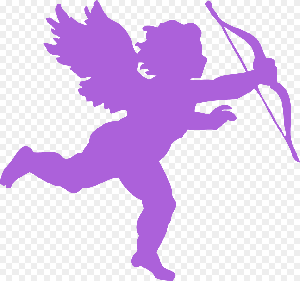Cupid Silhouette, Baby, Person Free Png