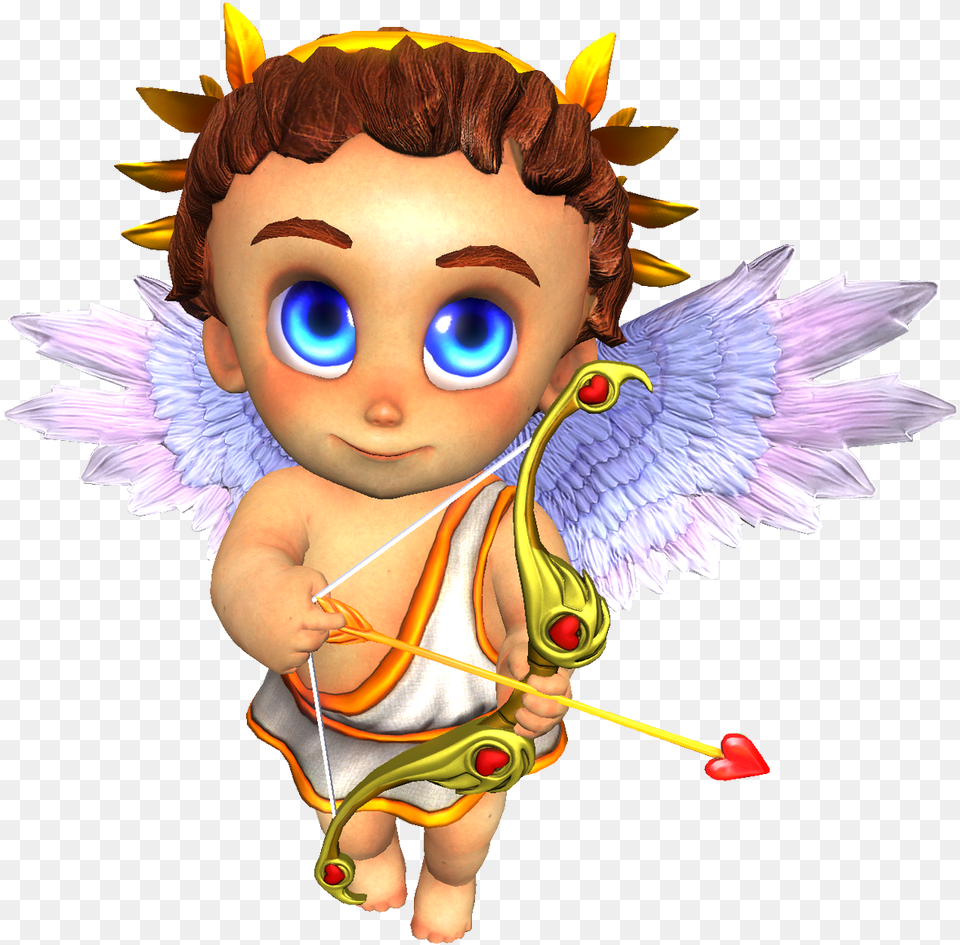 Cupid Smite, Doll, Toy, Face, Head Free Transparent Png