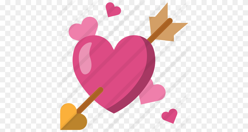 Cupid Valentines Day Icons Heart, Dynamite, Weapon Free Png Download