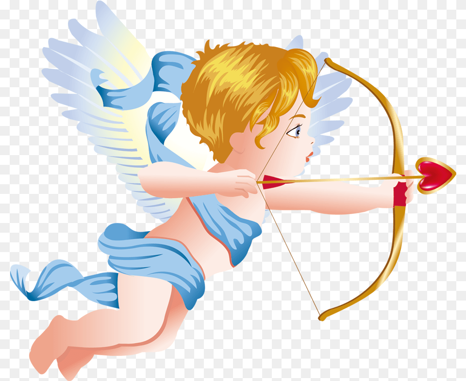 Cupids Bow Angel Clip Art Cupid Love Bow And Arrow, Baby, Person, Face, Head Free Transparent Png