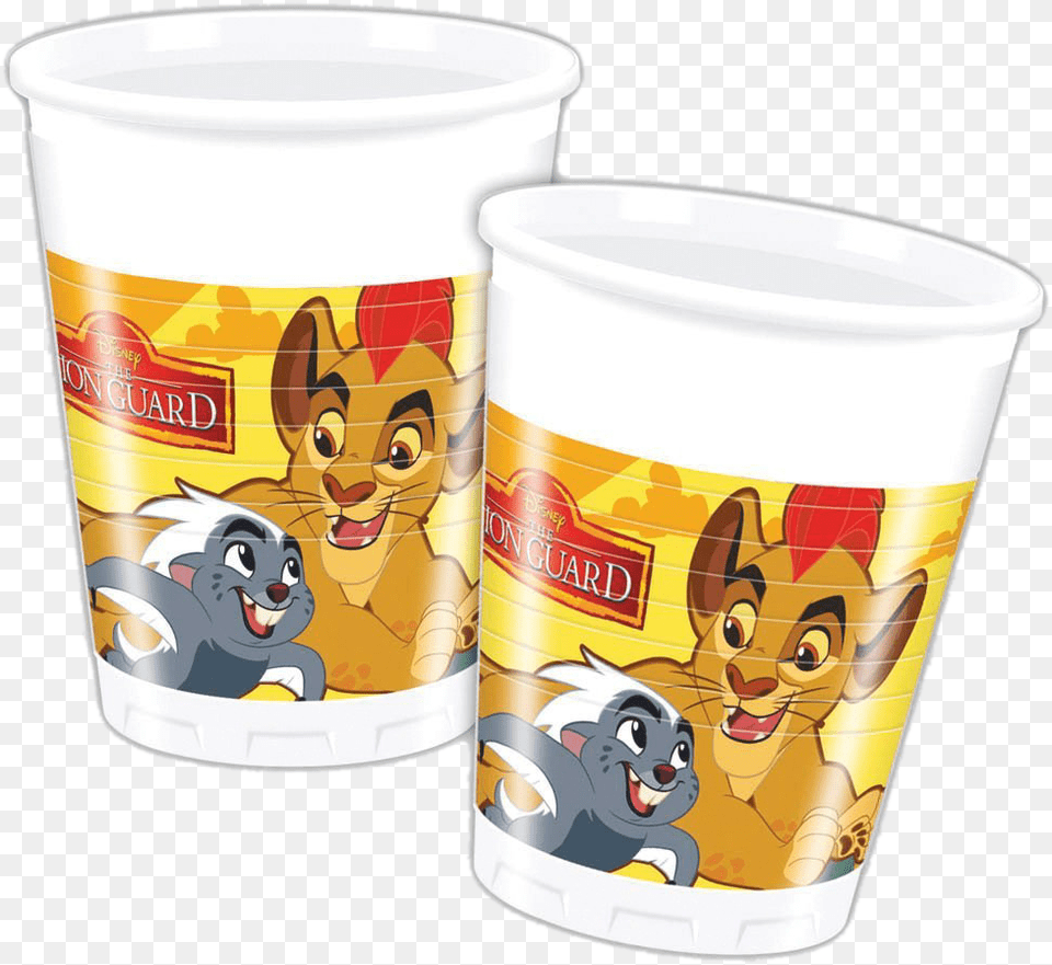 Cups 16 Disney The Lion Guard Party Napkins, Cup, Face, Head, Person Free Png Download