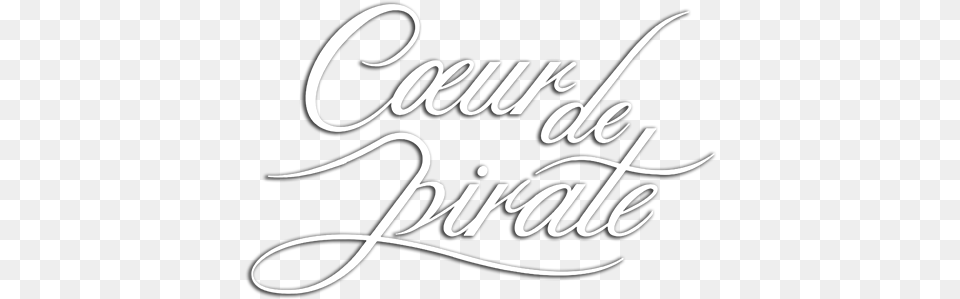 Cur De Pirate Image Coeur De Pirate, Calligraphy, Handwriting, Text, Animal Png