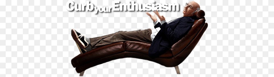Curb Your Enthusiasm Curb Your Enthusiasm, Furniture, Couch, Person, Man Free Png Download
