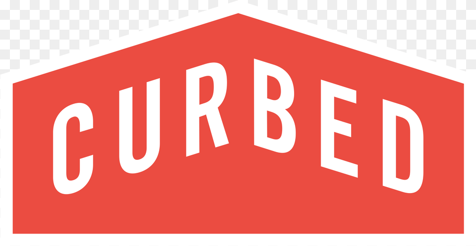 Curbed Logo Svg Curbed New York Logo, Sign, Symbol, First Aid, Road Sign Free Png