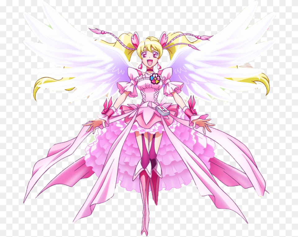 Cure Angel Render 1 By Curepeace1234 D63iwsz Fresh Precure Peach, Publication, Book, Comics, Adult Free Png