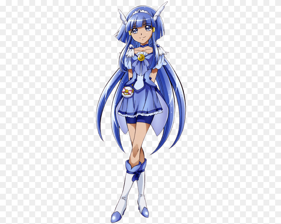 Cure Beauty Transparent Precure All Stars New Stage Characters, Book, Comics, Publication, Person Png Image