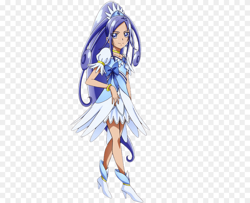 Cure Diamond Pretty Cure Cure Diamond, Book, Comics, Publication, Adult Free Png Download