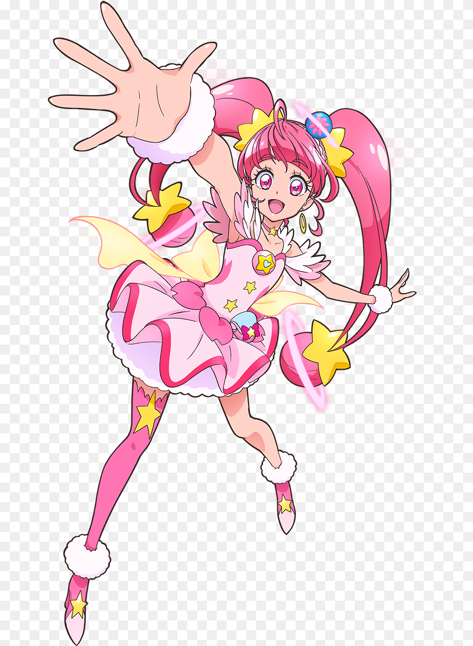 Cure Star Hoshina Hikaru Image Zerochan Anime Cure Star, Book, Comics, Publication, Baby Free Transparent Png