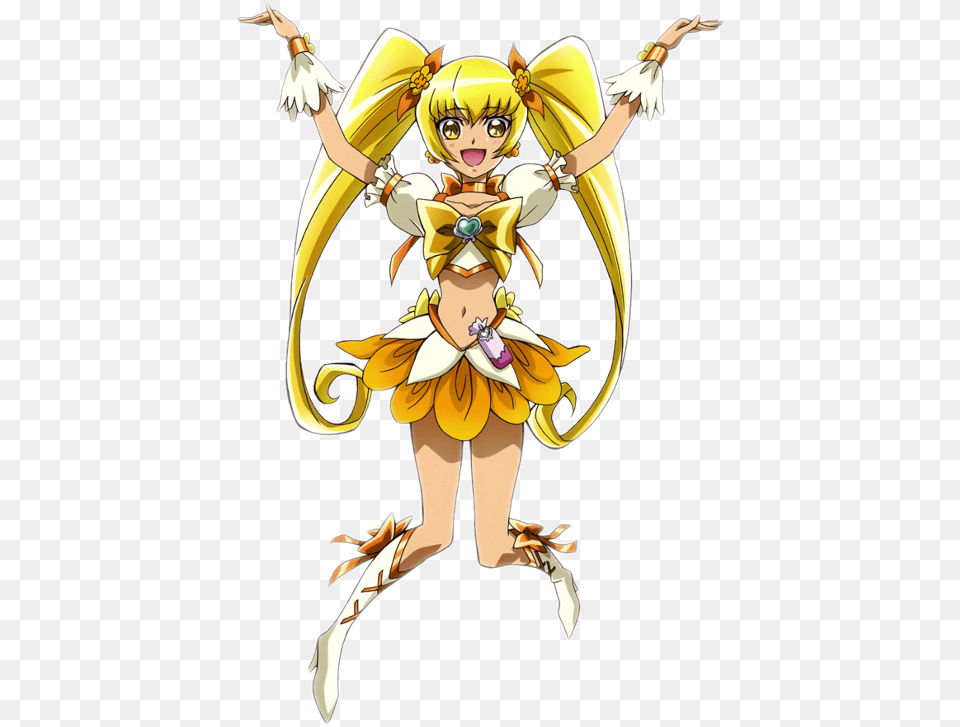 Cure Sunshine Precure Cure Sunshine, Book, Comics, Publication, Adult Png Image