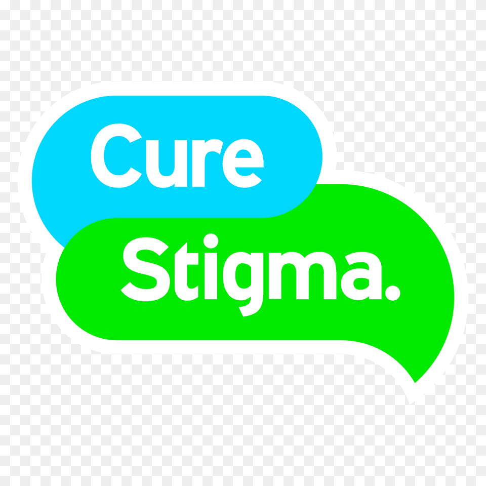 Curestigma 2color Mental Health U0026 Suicide Prevention Blog Mental Illness Awareness Week, Logo, Sticker Png