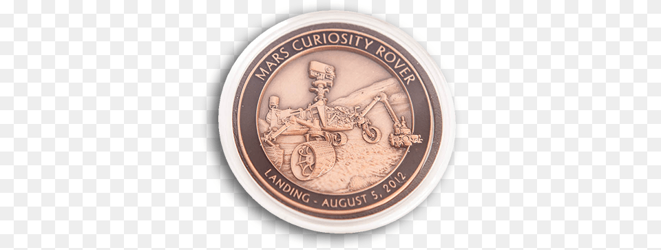 Curiosity Official Nasa Medallion Nasa, Coin, Money Png
