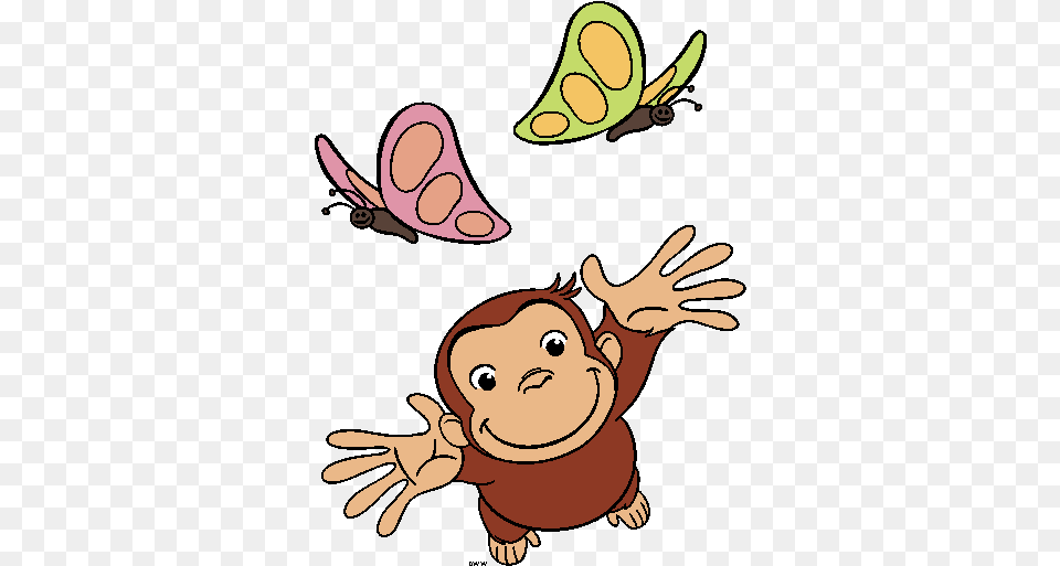 Curious Cliparts Download Clip Art Curious George Loves You, Cartoon, Baby, Person, Face Free Png