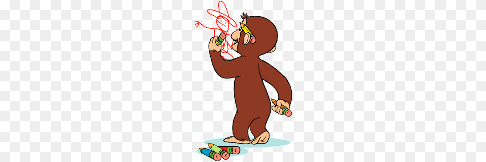 Curious George, Baby, Person Free Png