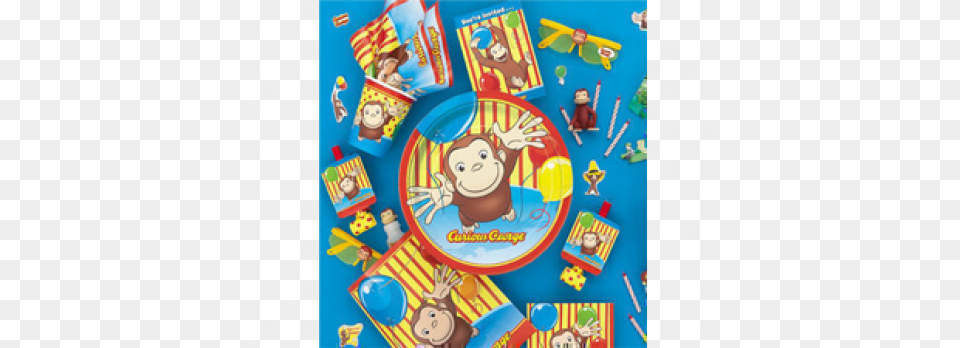 Curious George, Play Area, Indoors, Birthday Cake, Cake Free Png Download