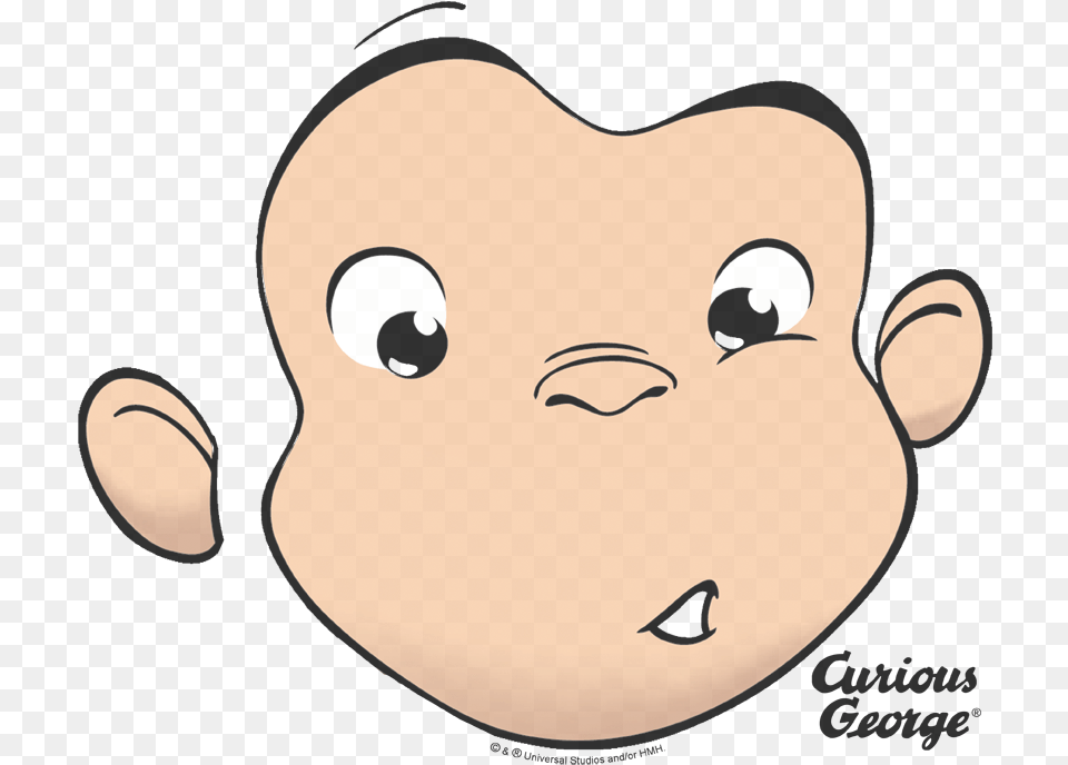 Curious George A Very Monkey, Face, Head, Person, Baby Free Png Download