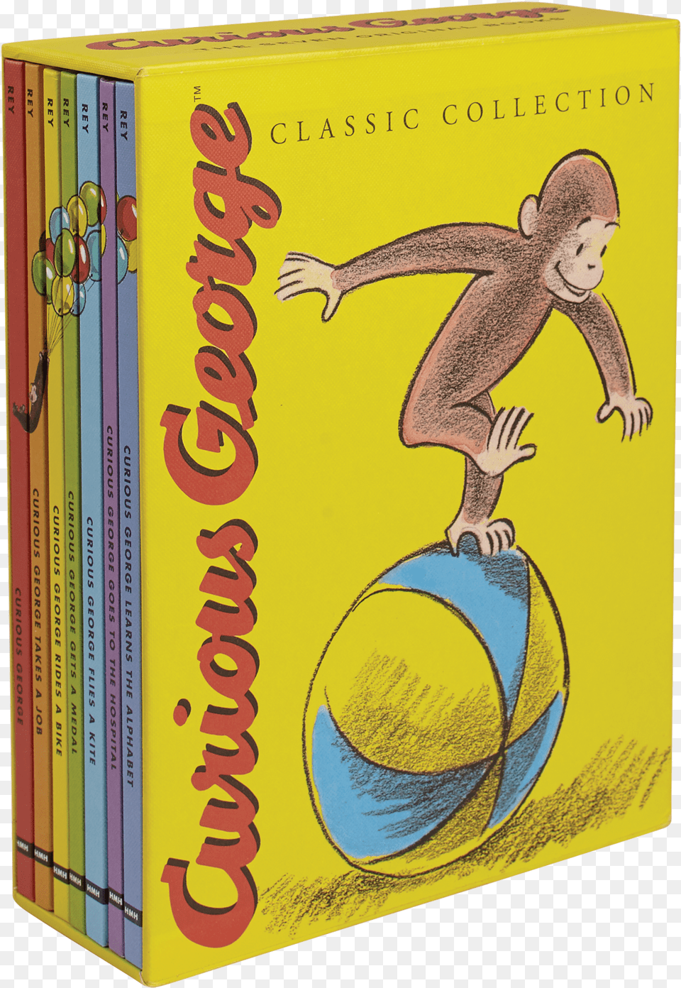 Curious George Book Collection, Publication, Baby, Person, Face Free Png