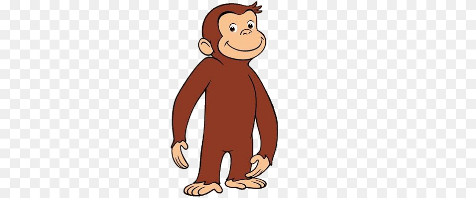 Curious George Clipart, Baby, Person, Cartoon Free Png Download