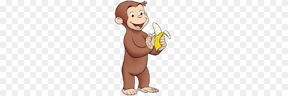 Curious George Clipart, Produce, Plant, Fruit, Food Png Image