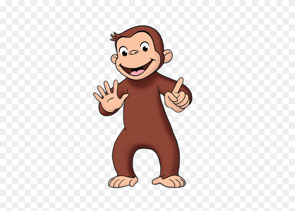 Curious George Counting To, Baby, Person, Cartoon, Face Png Image