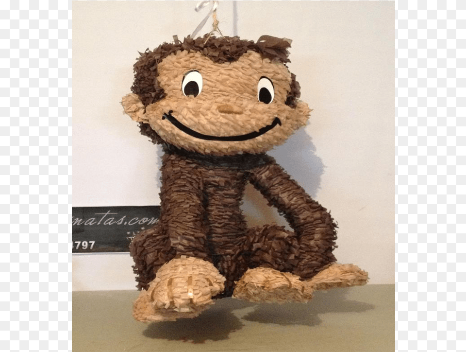 Curious George Custom Pinata In Houston Curious George Pinata, Plush, Toy, Teddy Bear Free Transparent Png