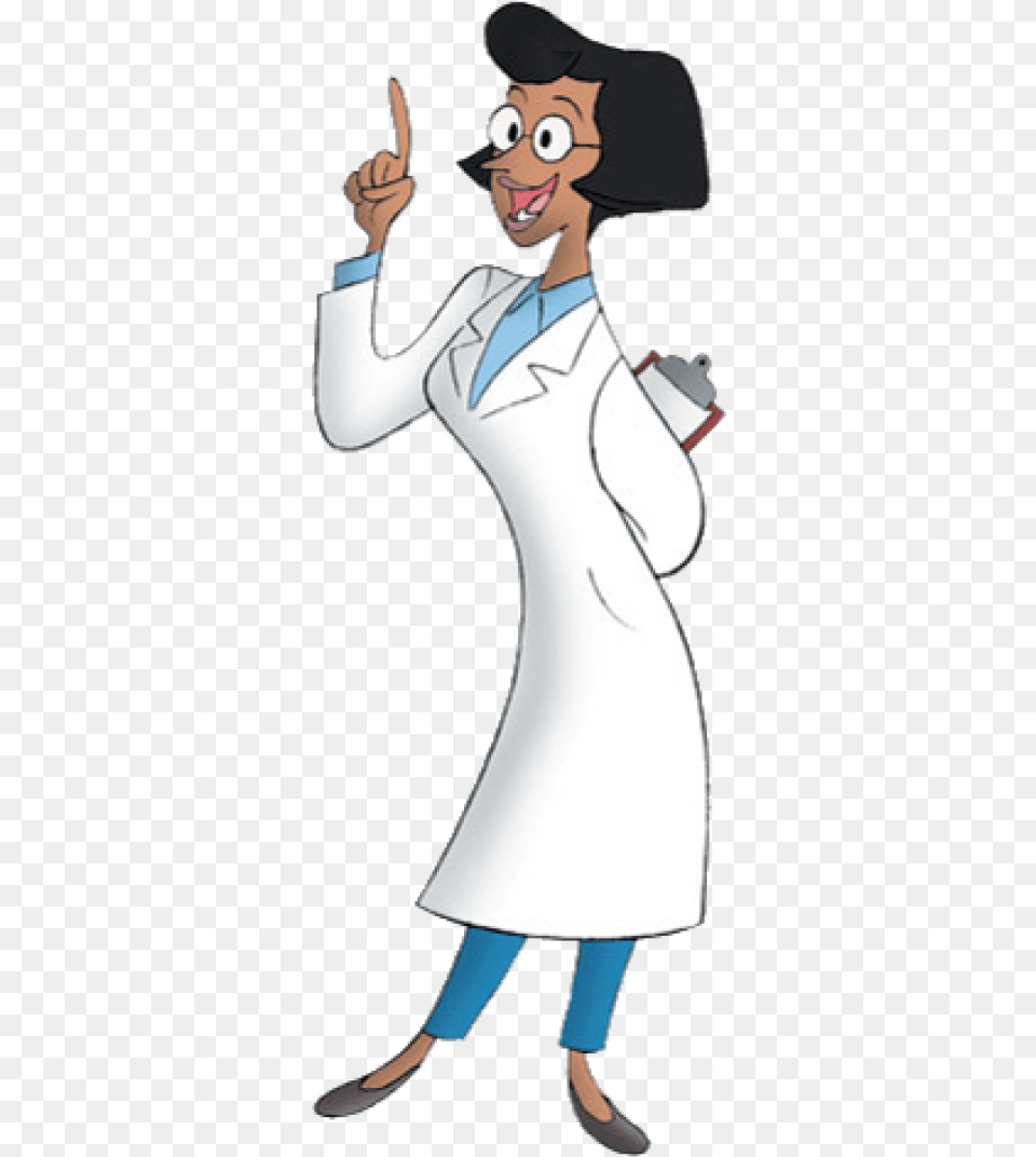 Curious George Scientist Lady, Clothing, Coat, Lab Coat, Adult Free Transparent Png