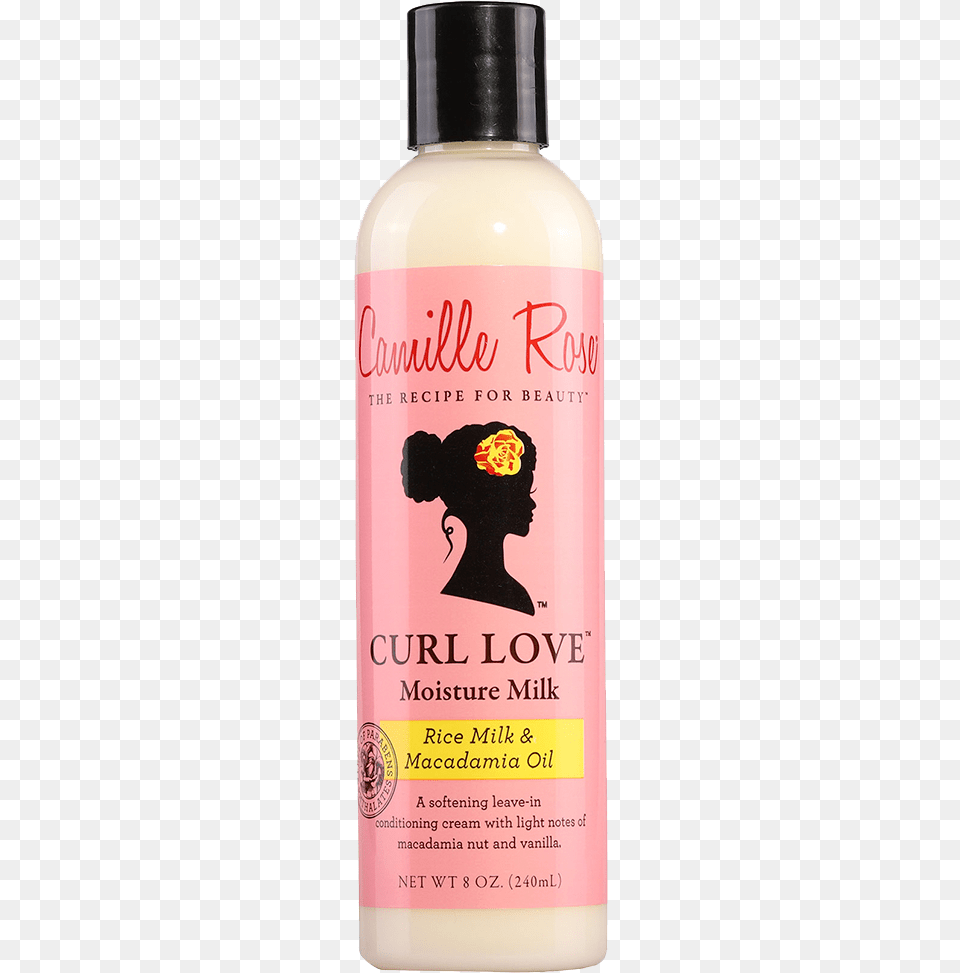 Curl Love Moisture Milk Camille Rose Naturals, Bottle, Adult, Female, Person Free Transparent Png