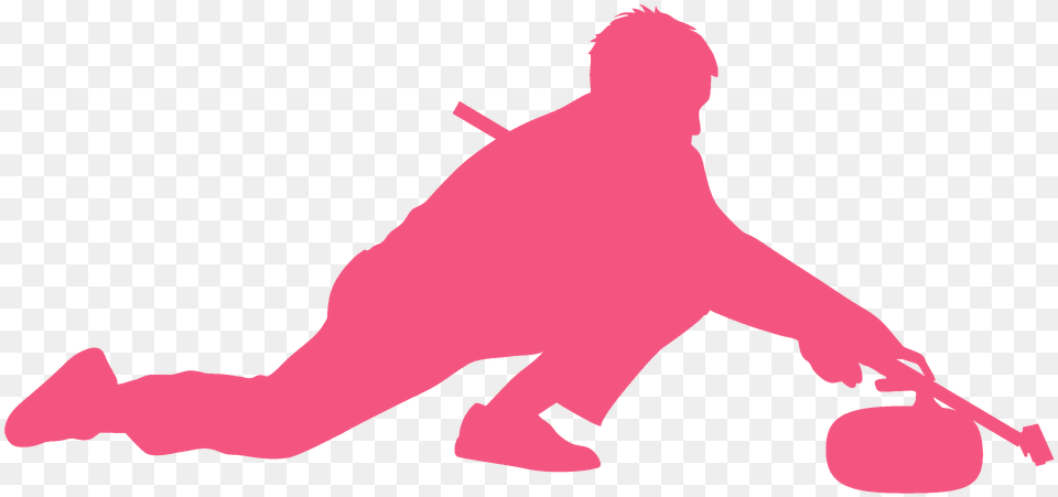 Curler Silhouette, Person, Curling, Sport Free Transparent Png