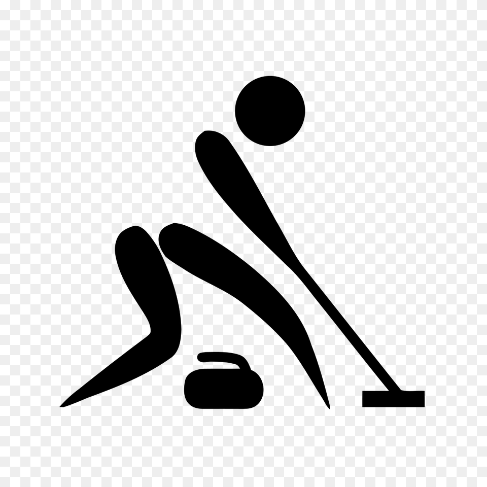 Curling, Gray Free Png Download