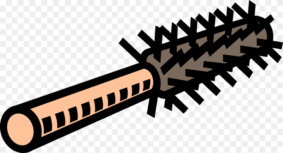 Curling Brush Hair Vector Hair Brush Illustration, Dynamite, Weapon Png Image