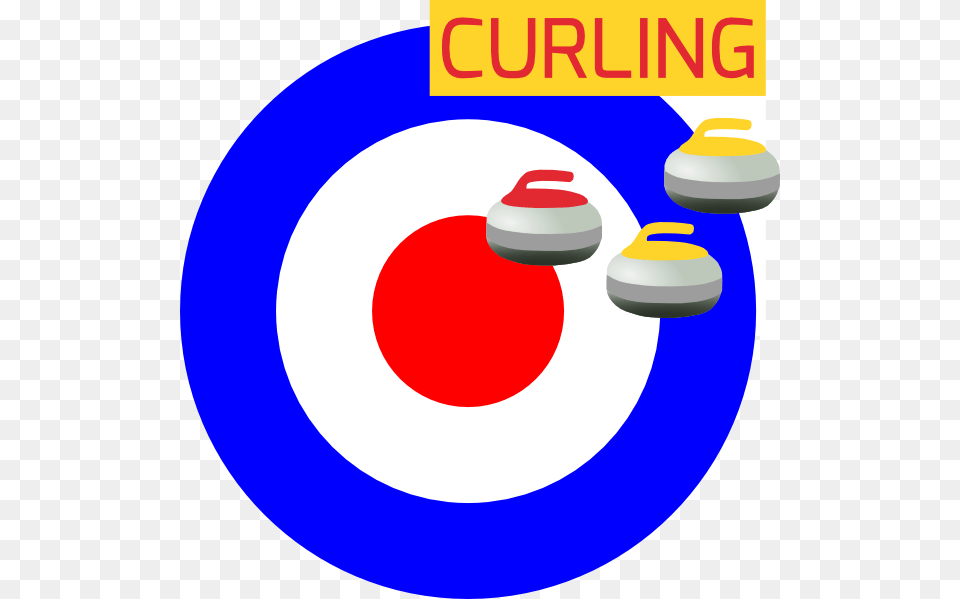 Curling Winter Sport Icon Clip Art Png