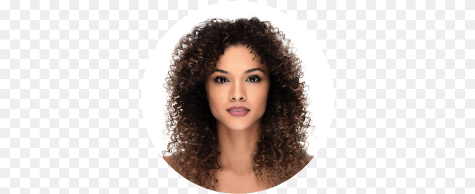 Curls Curly Hair Products For Natural Type 3 Hair, Adult, Face, Female, Head Free Png