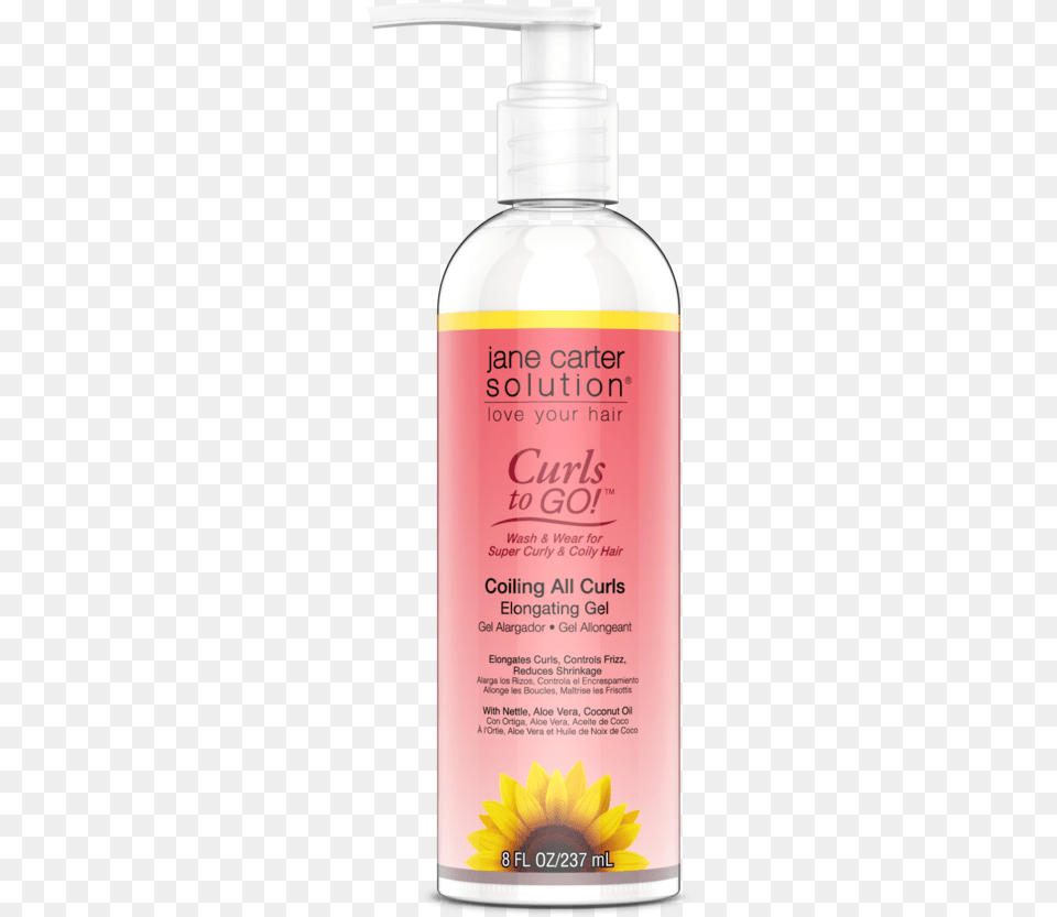 Curls To Go Coiling All Curls 8oz Jane Carter Curls To Go Coiling All Curls 8 Oz, Bottle, Lotion, Cosmetics, Perfume Free Transparent Png