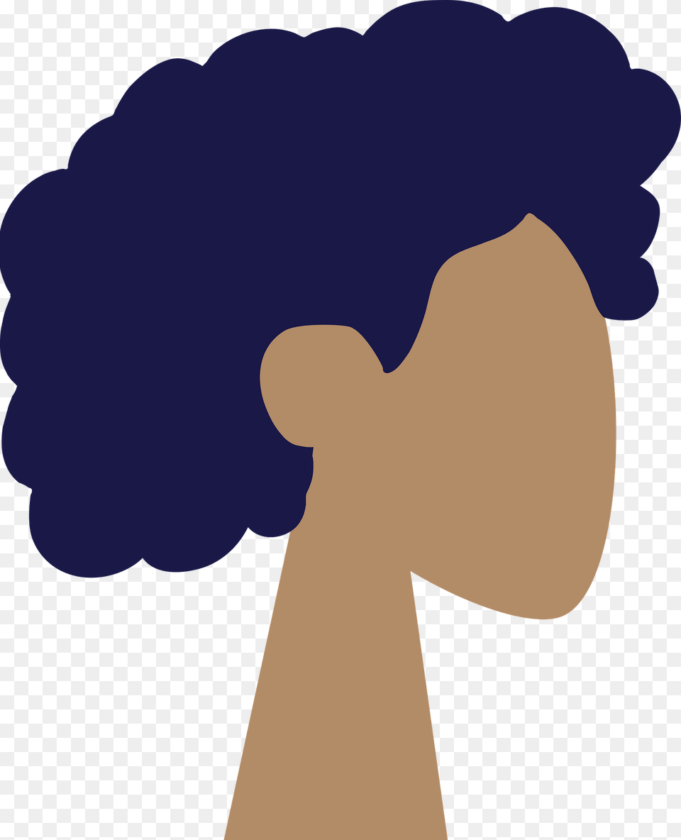 Curly Clipart, Head, Person, Face, Body Part Free Png Download