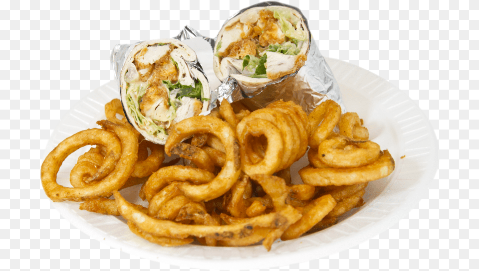 Curly Fries 12 Princess Combo Spring Roll High Resolution, Plate, Food, Food Presentation Free Transparent Png
