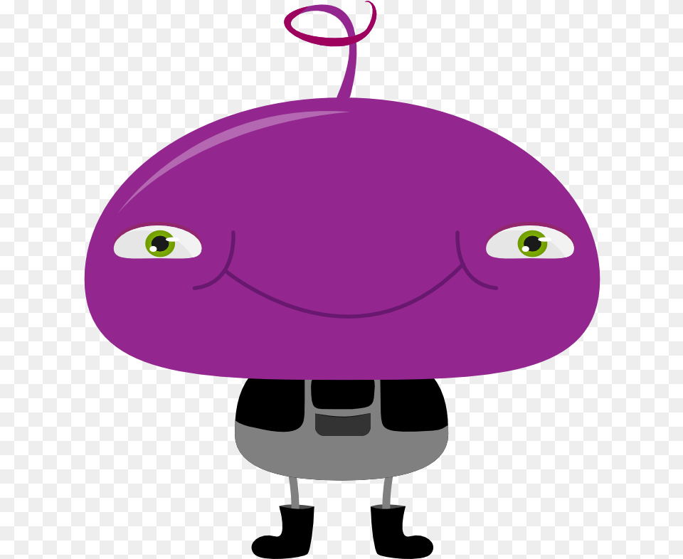 Curly Hair Alien, Purple, Electronics, Hardware, Lamp Png