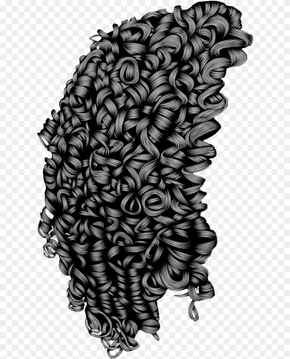 Curly Hair Curly Hair Transparent Background, Art, Pattern, Graphics, Drawing Png