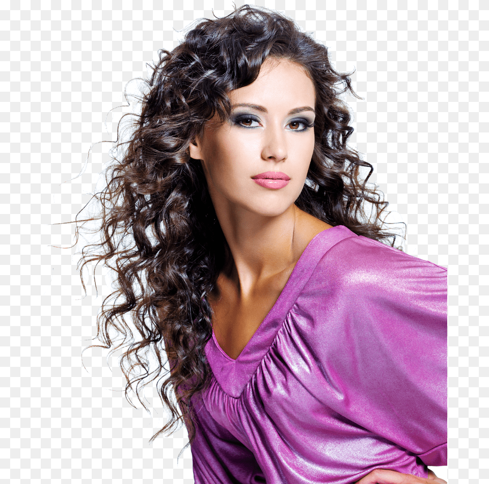 Curly Hair Women, Adult, Portrait, Photography, Person Free Png Download