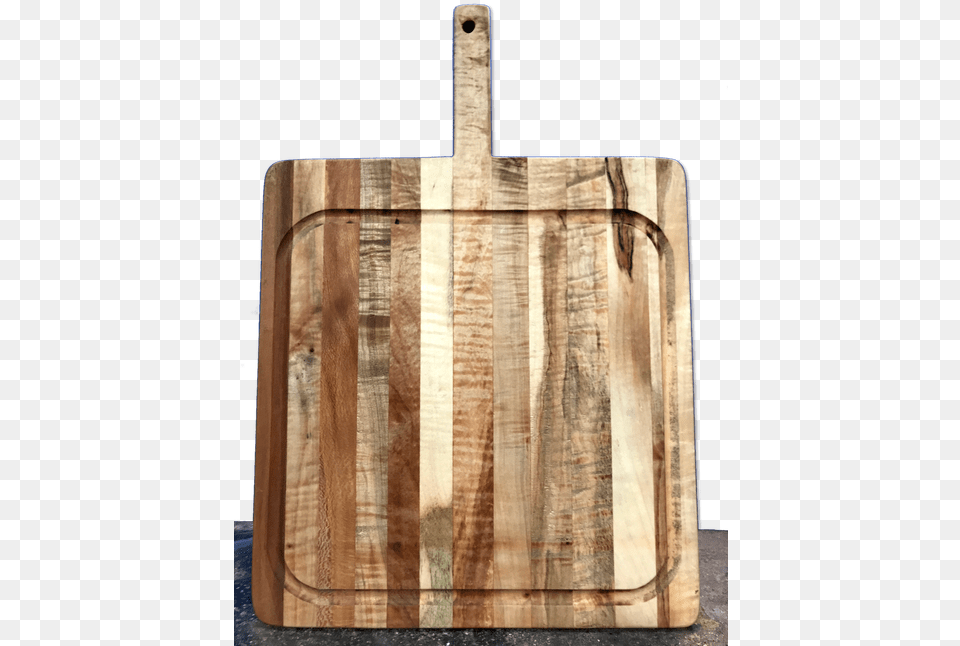 Curly Maple And Sycamore Cutting Board, Wood, Chopping Board, Food Free Png Download