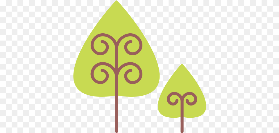 Curly Nature Teardrop Tree Icon, Leaf, Plant, Weapon, Disk Png Image
