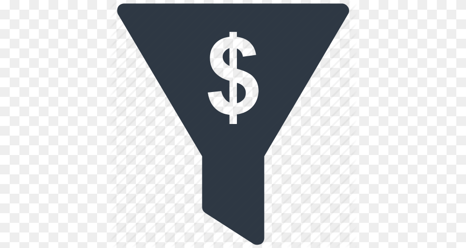 Currency Currency Filter Dollar Sign Filter Money Filter Icon Icon, Triangle Free Transparent Png